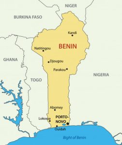 Benin: Karte
