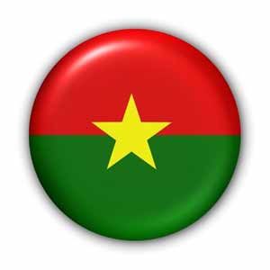 ationalfahne von Burkina Faso