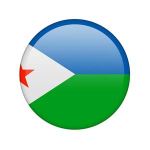 Nationalfahne von Dschibuti
