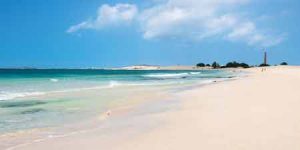 Strand Praia de Chaves auf Boavista, Kapverden