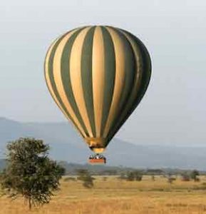 Safari in Kenia - auch im Ballon möglich