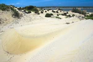 Auf Lamu befinden sich die vielleicht schönsten Sandstrände an Kenias Nordküste