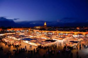 Marokko: Djema ael Fna in Marrakesch