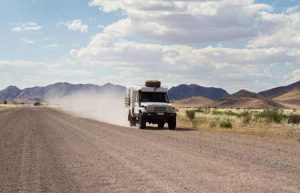 Verkehr: Autofahren in Nambia