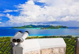 Die Lage der Inseln der Seychellen