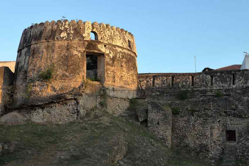 Das Old Fort in Stone Town auf Sansibar