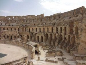 Das Colosseum von El Djem 