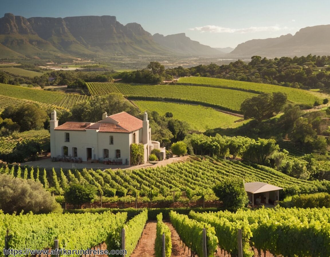 Siegrist: Innovative Weinproduktion im Süden - Die bekanntesten Weingüter aus Südafrika