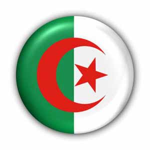 Nationalfahne von Algerien