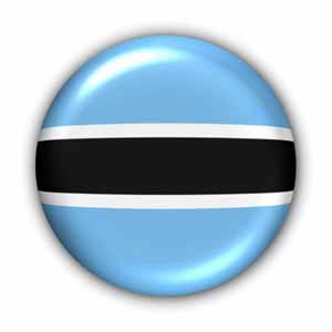 Nationalfahne von Botswana
