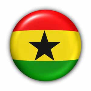 Nationalfahne von Ghana