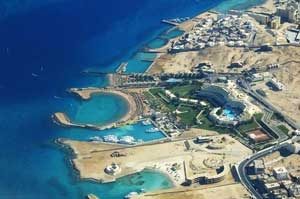 Ressort am Strand von Hurghada in Ägypten