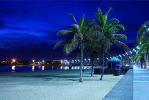 Lanzarote - Arrecife bei Nacht