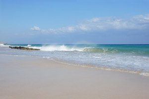 Toller Sandstrand auf Fuerteventura