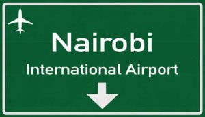 Flug nach Nairobi