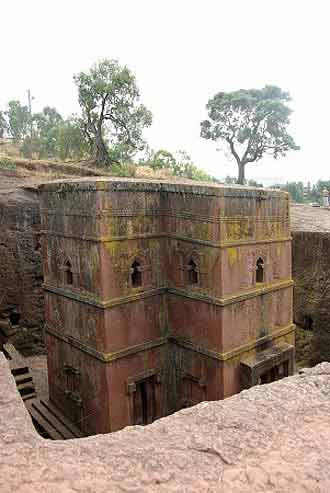 Die alten Kirchen von Lalibela sind sehenswert