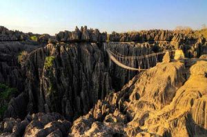 Mit den Rucksack durch den Nationalpark Tsingy de Bemaraha