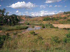 Hochland in Madagaskar