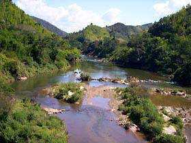 Flusslandschaft in Madagaskar