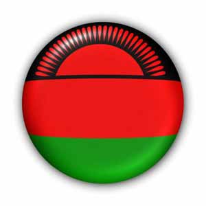 Nationalflagge von Malawi