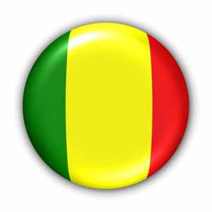 Nationalflagge von Mali