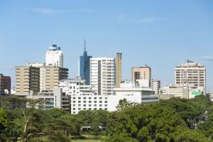 Skyline von Nairobi