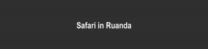 Safari in Ruanda