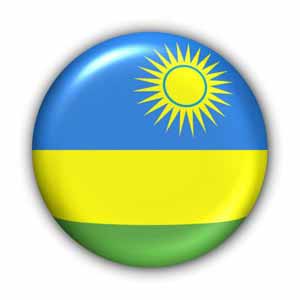 Nationalflaggen von Ruanda