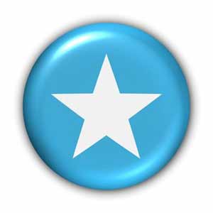 Nationalflagge von Somalia