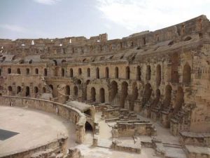 Das Colosseum von El Djem